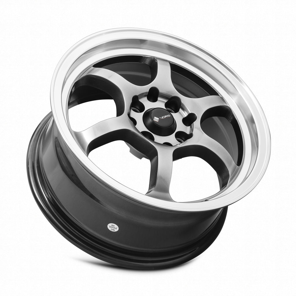 Vors LT61 Hyper Black 15x7 +35 4x100|4x114.3mm 73.1mm - Wheelwiz