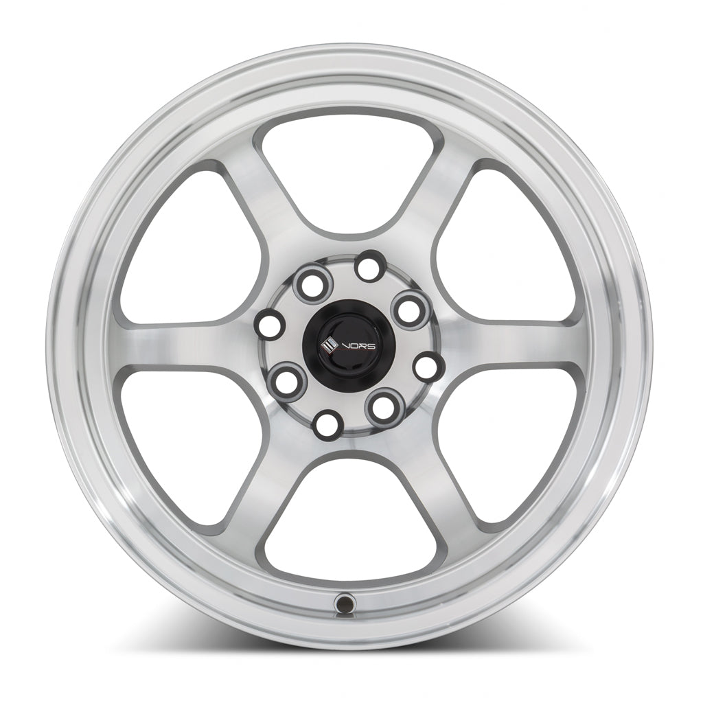 Vors LT61 Silver Machined Face 15x7 +35 4x98mm 73.1mm - Wheelwiz