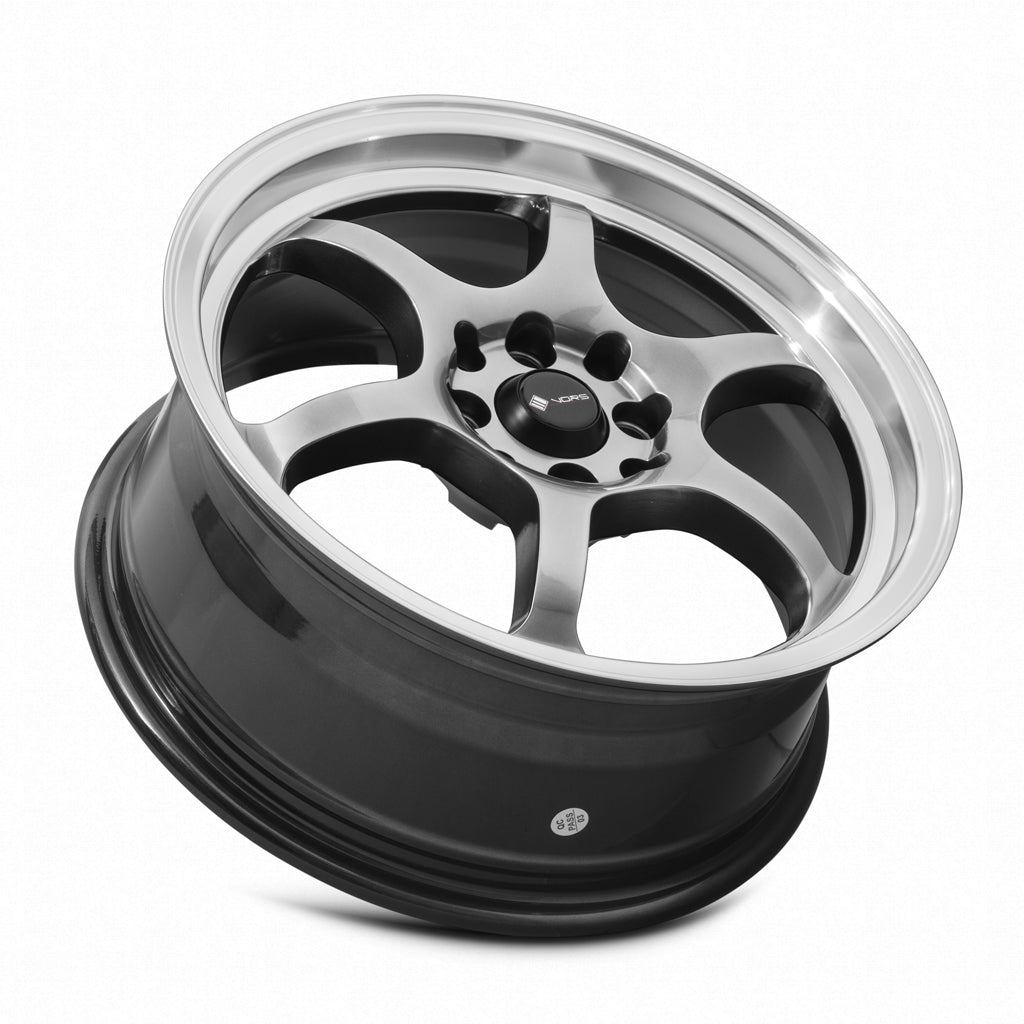 Vors LT61 Hyper Black 16x7 +35 4x100|4x114.3mm 73.1mm - Wheelwiz