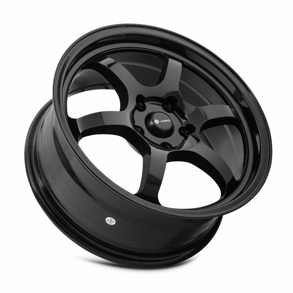 Vors LT61 Gloss Black 17x7.5 +35 5x115mm 73.1mm - Wheelwiz
