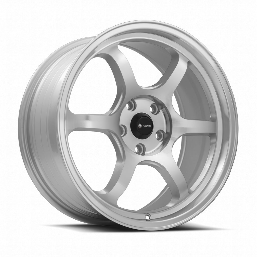 Vors LT61 Silver Machined Face 18x8.5 +35 5x115mm 73.1mm - Wheelwiz