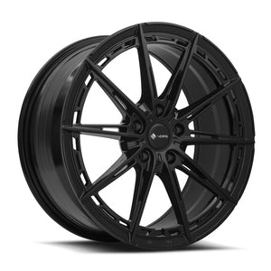 Vors LT84 Gloss Black 18x8 +35 5x108mm 73.1mm - Wheelwiz