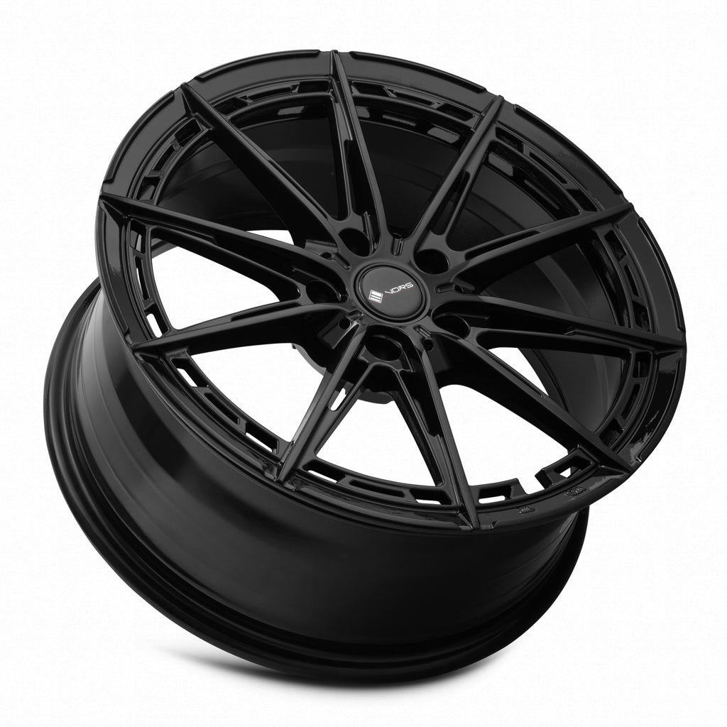 Vors LT84 Gloss Black 18x8 +35 5x112mm 73.1mm - Wheelwiz