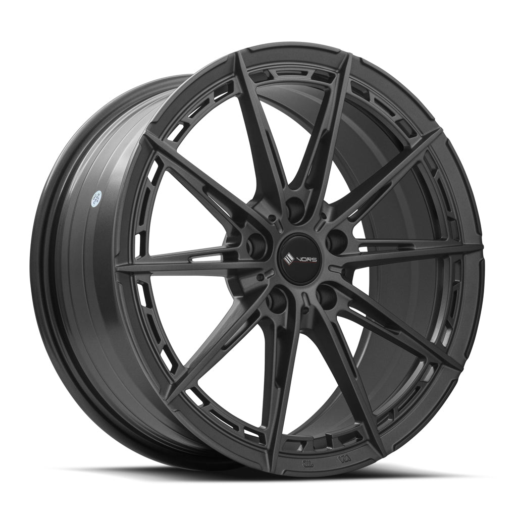 Vors LT84 Gloss Gun Metal 18x8 +35 5x114.3mm 73.1mm - Wheelwiz