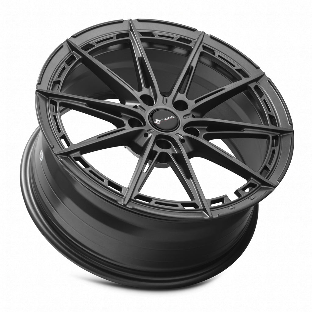 Vors LT84 Gloss Gun Metal 18x8 +35 5x110mm 73.1mm - Wheelwiz