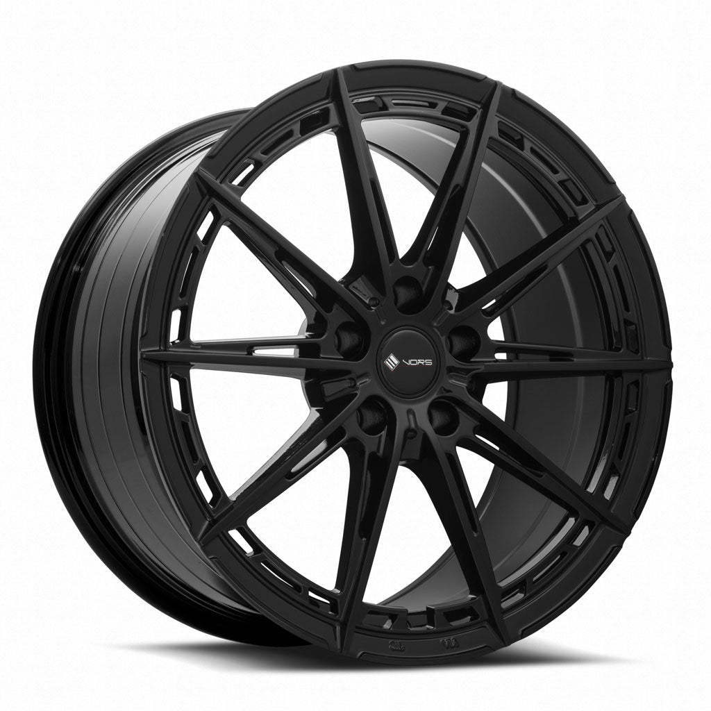 Vors LT84 Gloss Black 18x9 +35 5x112mm 73.1mm - Wheelwiz