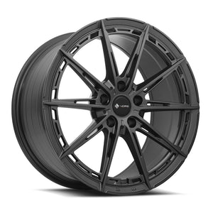 Vors LT84 Gloss Gun Metal 18x9 +35 5x112mm 73.1mm - Wheelwiz