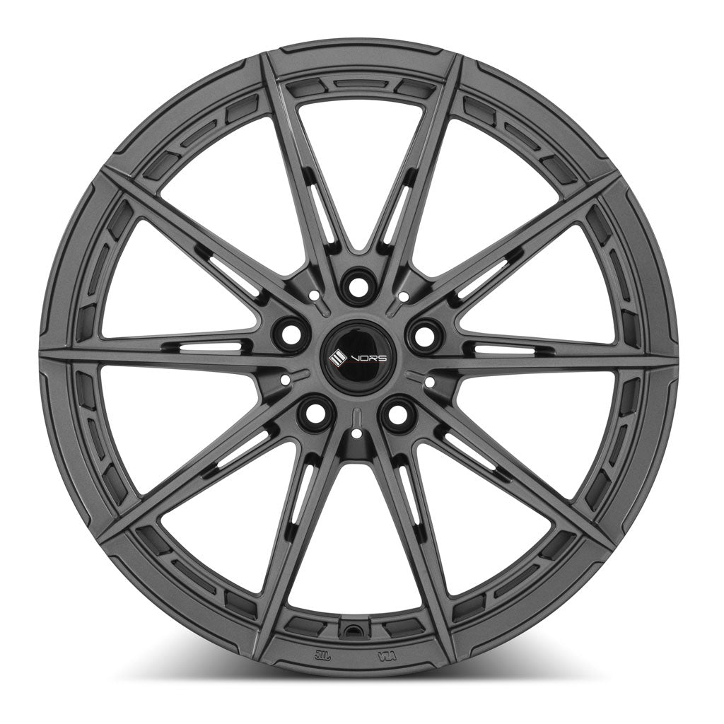 Vors LT84 Gloss Gun Metal 18x9 +35 5x110mm 73.1mm - Wheelwiz