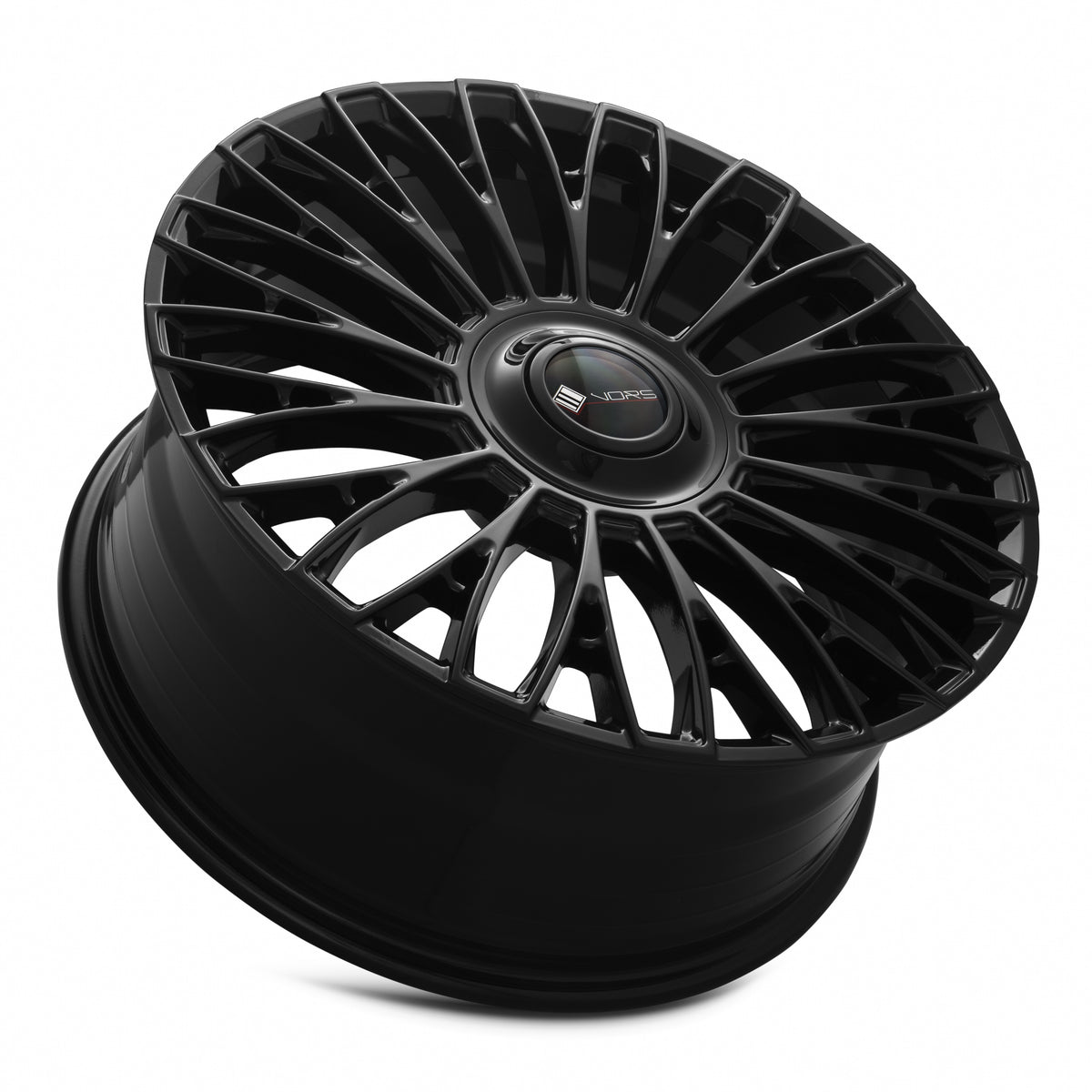 Vors LT95 Gloss Black 20x8.5 +35 5x120mm 73.1mm - Wheelwiz