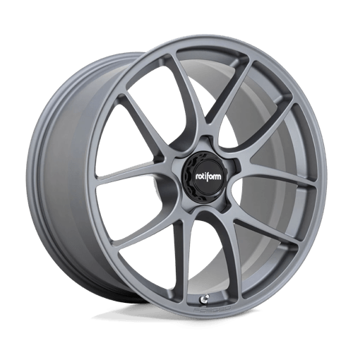 Rotiform R901 LTN Satin Titanium 19x9.5 +22 5x112mm 66.6mm - Wheelwiz
