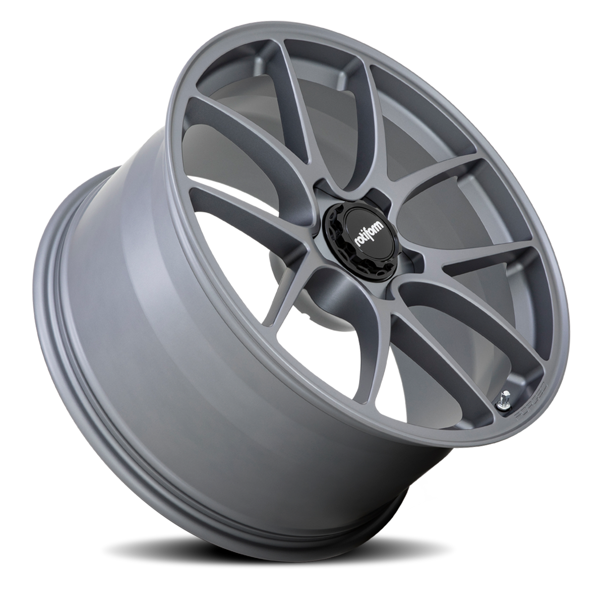 Rotiform R901 LTN Satin Titanium 19x8.5 +45 5x112mm 57.1mm - Wheelwiz
