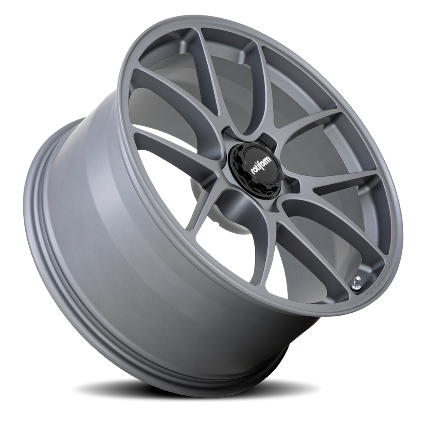 Rotiform R901 LTN Satin Titanium 19x8.5 +45 5x112mm 57.1mm - Wheelwiz