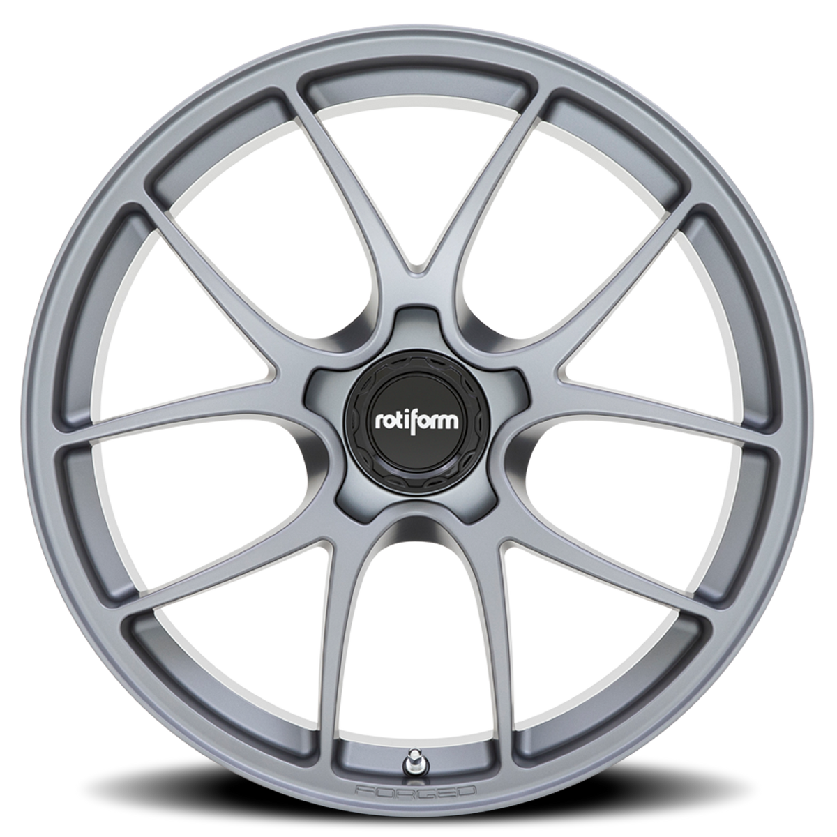 Rotiform R901 LTN Satin Titanium 19x8.5 +45 5x112mm 57.1mm - Wheelwiz