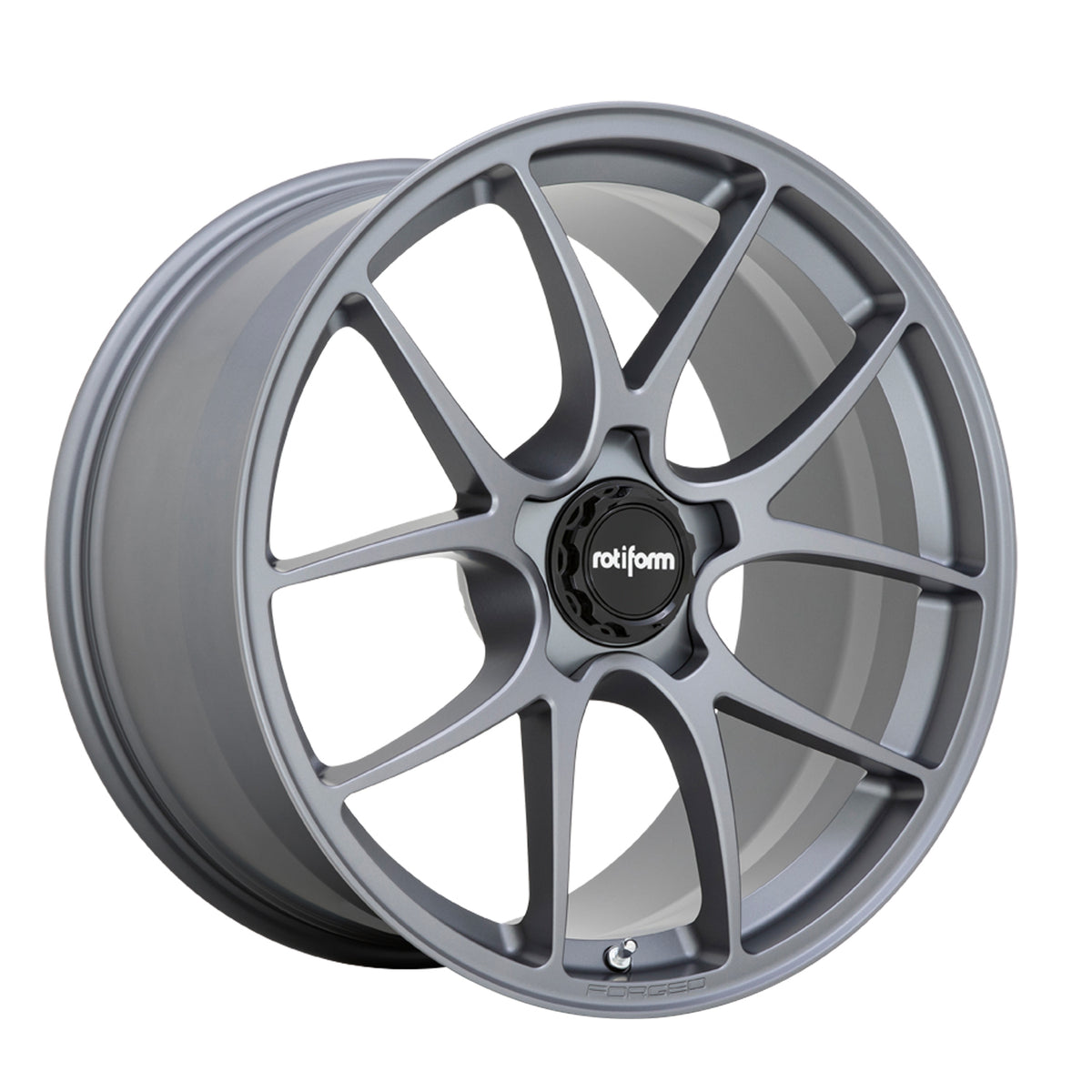 Rotiform R901 LTN Satin Titanium 19x8.5 +45 5x112mm 57.1mm - Wheelwiz