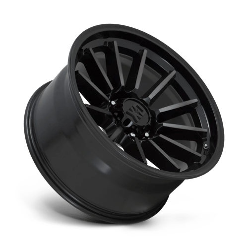 XD Series XD855 LUXE Gloss Black Mach W/ Gray Tint 20x10 -18 6x139.7mm 106.1mm - Wheelwiz