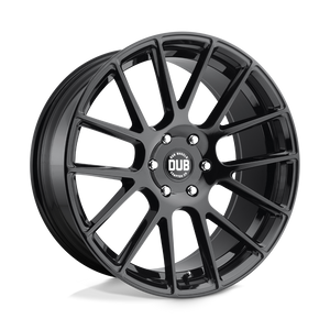 DUB S205 LUXE Gloss Black 24x9.5 +30 6x135mm 87.1mm - WheelWiz