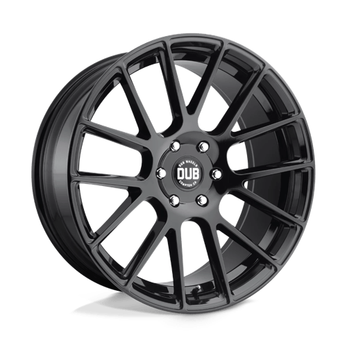 DUB S205 LUXE Gloss Black 24x9.5 +30 6x135mm 87.1mm - WheelWiz