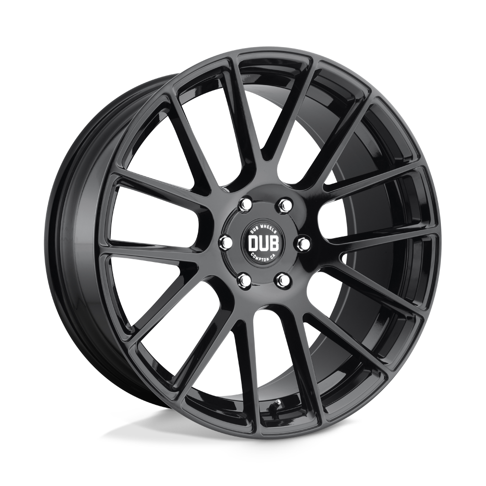 DUB S205 LUXE Gloss Black 22x9.5 +25 5x139.7mm 78.1mm - WheelWiz