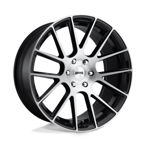 DUB S206 LUXE Gloss Black Brushed 20x9 +30 6x139.7mm 78.1mm - WheelWiz