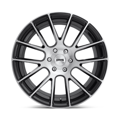 DUB S206 LUXE Gloss Black Brushed 22x9.5 +20 6x139.7mm 78.1mm - Wheelwiz