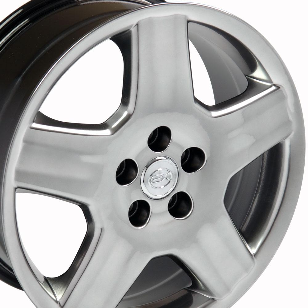 OE Wheels Replica LX02 Hyper Black 18x7.5 +45 5x114.3mm 60.1mm