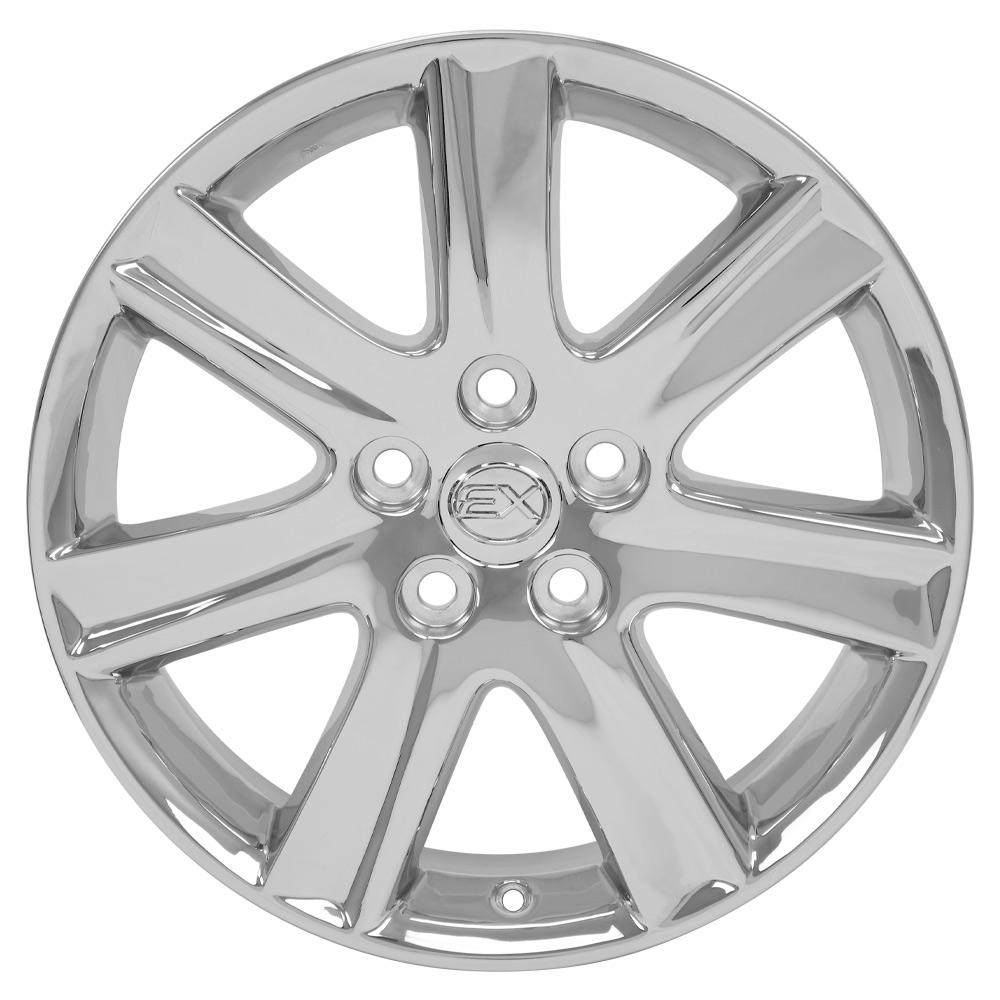OE Wheels Replica LX12 Chrome 17x7.0 +45 5x114.3mm 60.1mm - Wheelwiz
