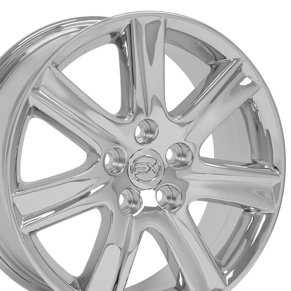 OE Wheels Replica LX12 Chrome 17x7.0 +45 5x114.3mm 60.1mm - Wheelwiz
