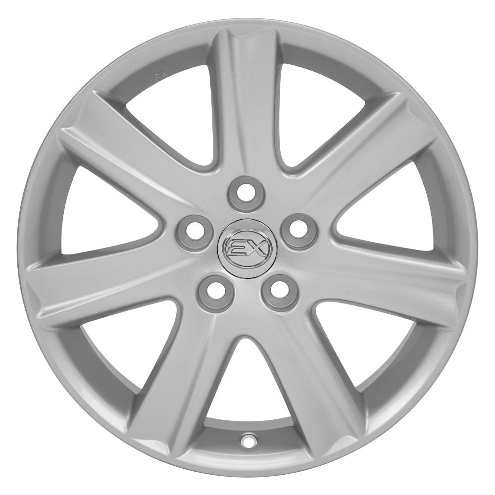 OE Wheels Replica LX12 Silver 17x7.0 +45 5x114.3mm 60.1mm