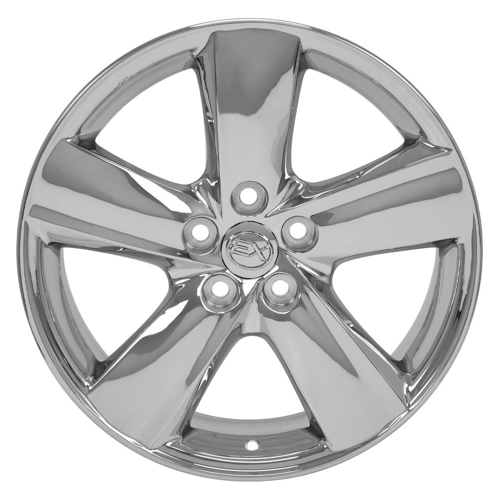 OE Wheels Replica LX19 Chrome 18x8.0 +35 5x114.3mm 60.1mm