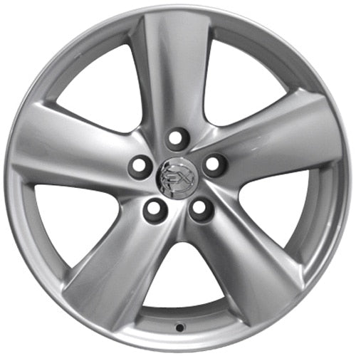 OE Wheels Replica LX19 Hyper Silver 18x8.0 +35 5x114.3mm 60.1mm