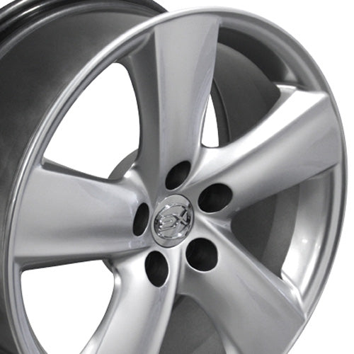 OE Wheels Replica LX19 Hyper Silver 18x8.0 +35 5x114.3mm 60.1mm