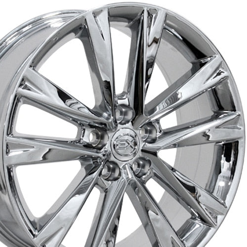 OE Wheels Replica LX24 Chrome 19x7.5 +35 5x114.3mm 60.1mm - Wheelwiz
