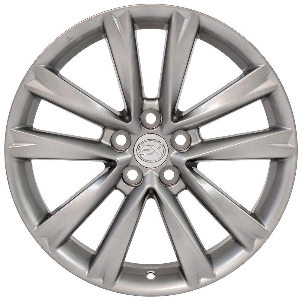 OE Wheels Replica LX24 Hyper Silver 19x7.5 +35 5x114.3mm 60.1mm