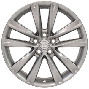 OE Wheels Replica LX24 Hyper Silver 19x7.5 +35 5x114.3mm 60.1mm