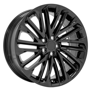 OE Wheels Replica LX58 Black 20x8.0 +30 5x114.3mm 60.1mm