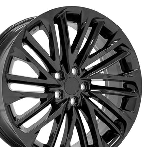 OE Wheels Replica LX58 Black 20x8.0 +30 5x114.3mm 60.1mm