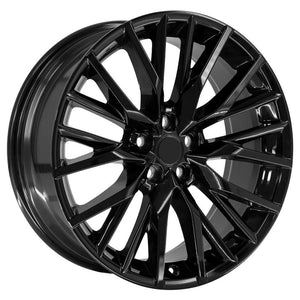 OE Wheels Replica LX59 Black 20x8.0 +30 5x114.3mm 60.1mm