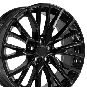 OE Wheels Replica LX59 Black 20x8.0 +30 5x114.3mm 60.1mm