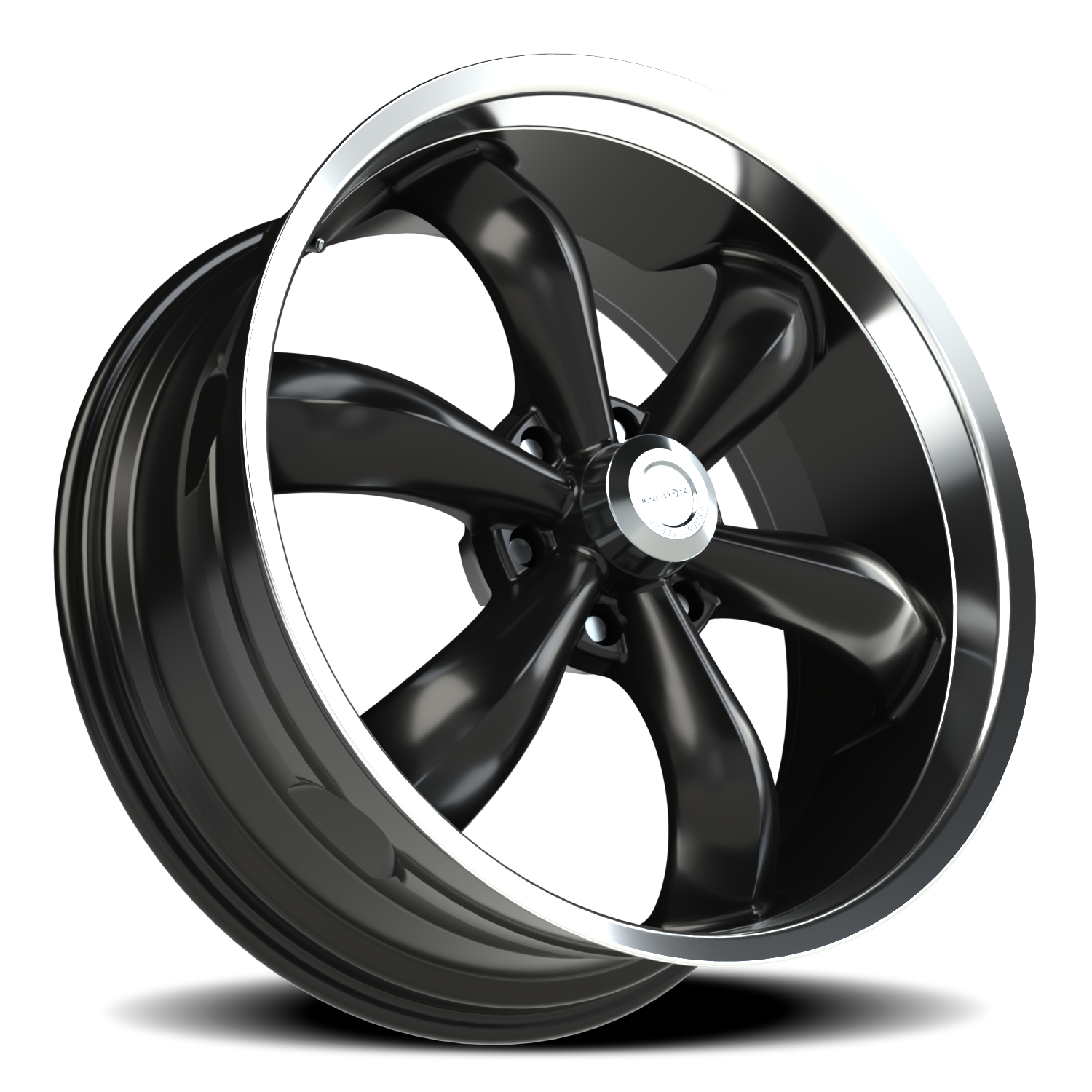 Vision Wheel 142 Gloss Black Machined Lip 20x9 +35 6x135mm 87.1mm - Wheelwiz