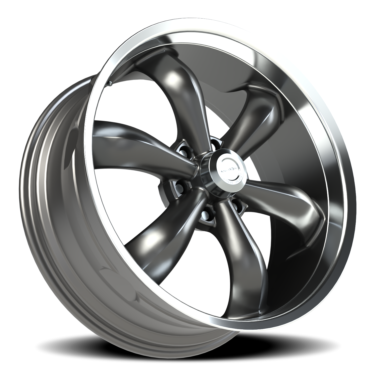 Vision Wheel 142 Gunmetal Machined Lip 20x9 +20 6x139.7mm 106.2mm - Wheelwiz