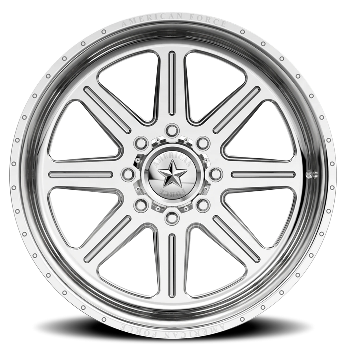 American Force G43 Legend SS Polished 24x12 -40 5x139.7mm 77.8mm - Wheelwiz