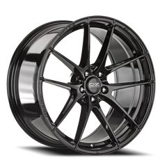 OZ Racing Leggera HLT Gloss Black 19x8 +45 5x114.3mm 75mm– Wheelwiz