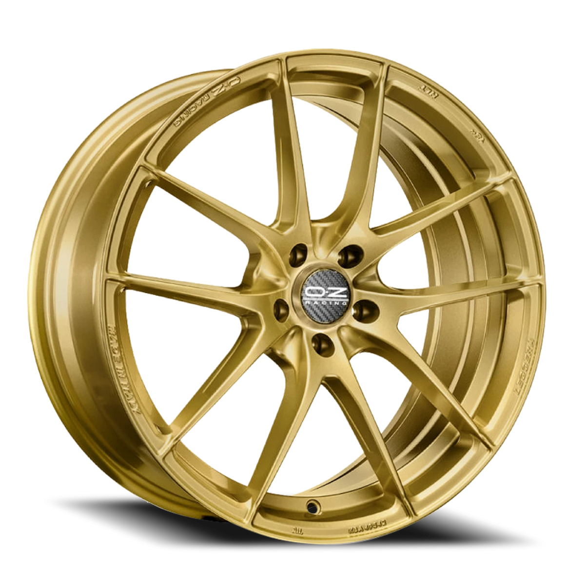 OZ Racing Leggera HLT Race Gold 19x8 +43 5x100mm 68mm - Wheelwiz