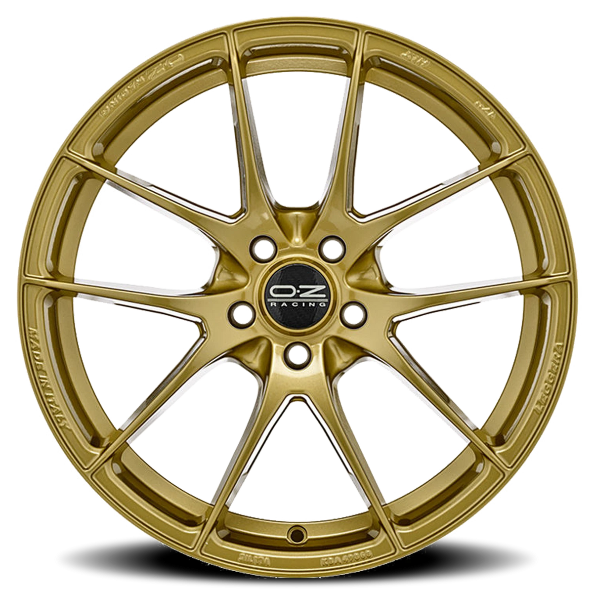 OZ Racing Leggera HLT Race Gold 17x8 +45 5x100mm 68mm - Wheelwiz