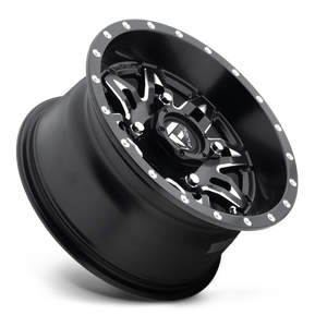 Fuel Offroad D567 LETHAL Matte Black Milled 14x7 +13 4x156mm 132mm