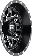 Fuel Offroad D567 LETHAL Matte Black Milled 14x7 +13 4x156mm 132mm