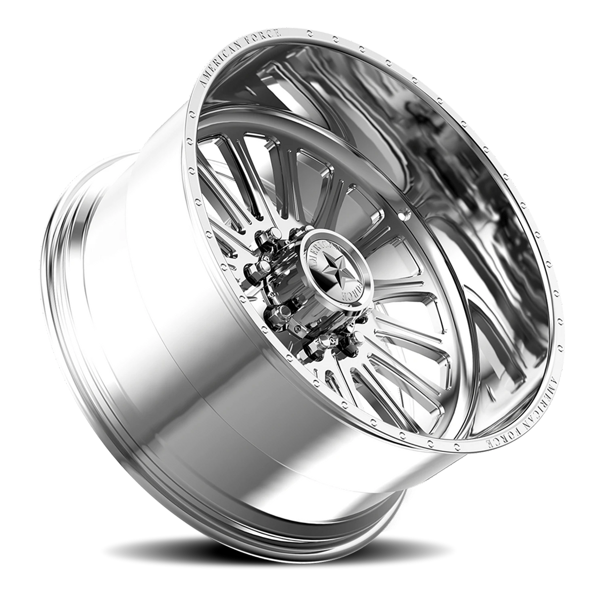 American Force N08 Lexar SS Polished 26x16 -101 6x135mm 87mm - Wheelwiz
