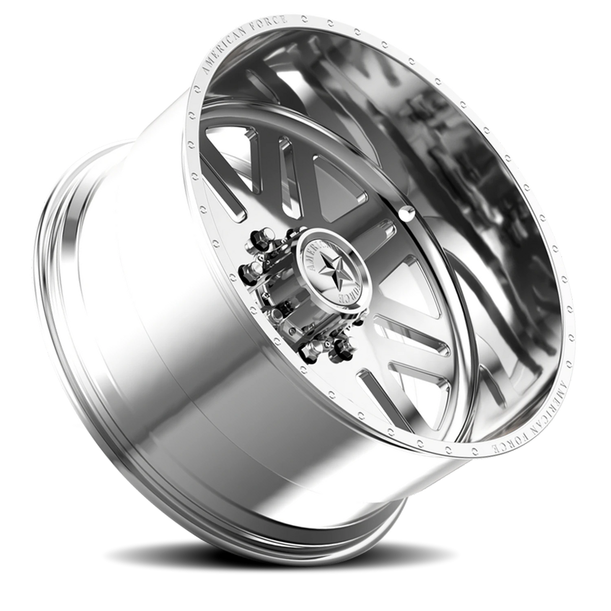 American Force 9 Liberty SS Polished 22x16 -101 8x165.1mm 122mm - Wheelwiz
