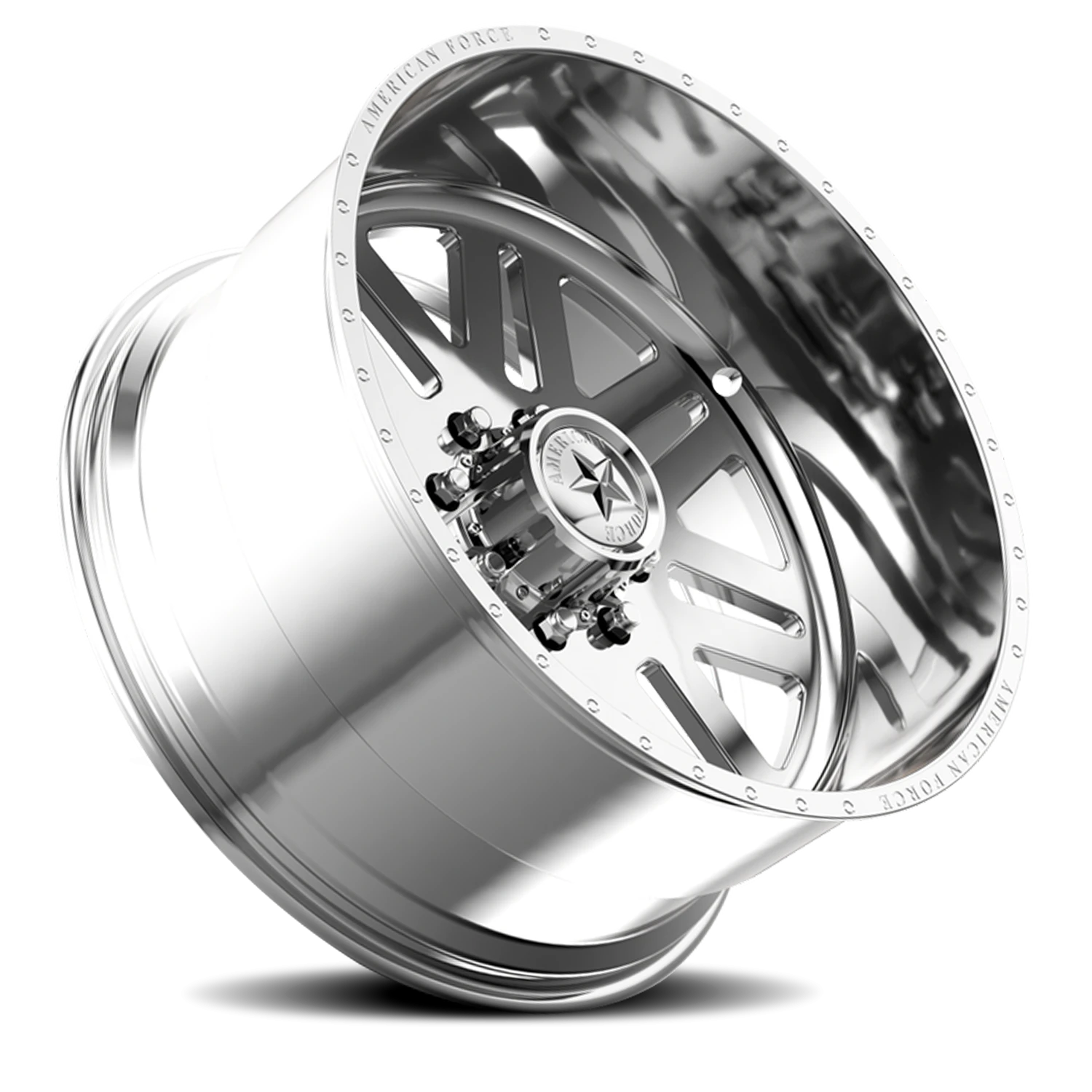 American Force 9 Liberty SS Polished 22x16 -101 8x165.1mm 122mm - Wheelwiz