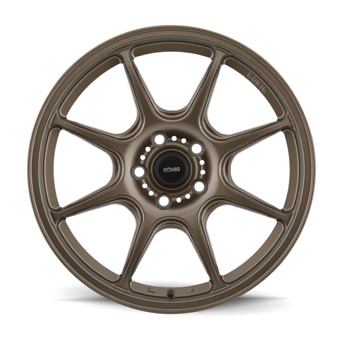 Konig Lockout Matte Bronze 18x9.5 +22 5x114.3mm 73.1mm - Wheelwiz